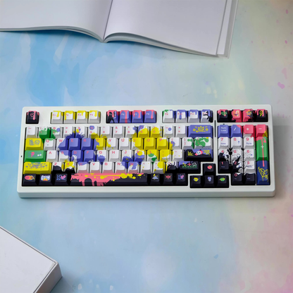 Splatter Graffiti Keycap Set