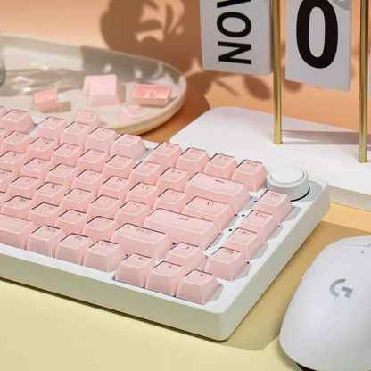 Strawberry Jelly Crystal Keycap Set