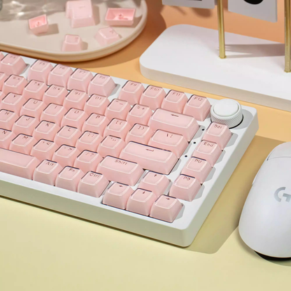 Strawberry Jelly Crystal Keycap Set