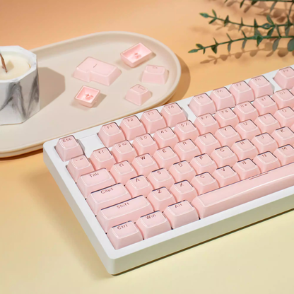 Strawberry Jelly Crystal Keycap Set