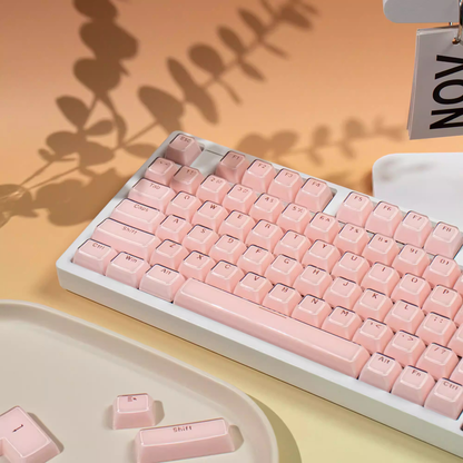 Strawberry Jelly Crystal Keycap Set