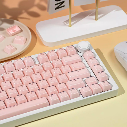 Strawberry Jelly Crystal Keycap Set
