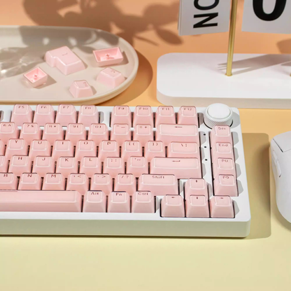 Strawberry Jelly Crystal Keycap Set