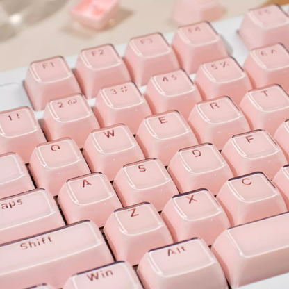 Strawberry Jelly Crystal Keycap Set
