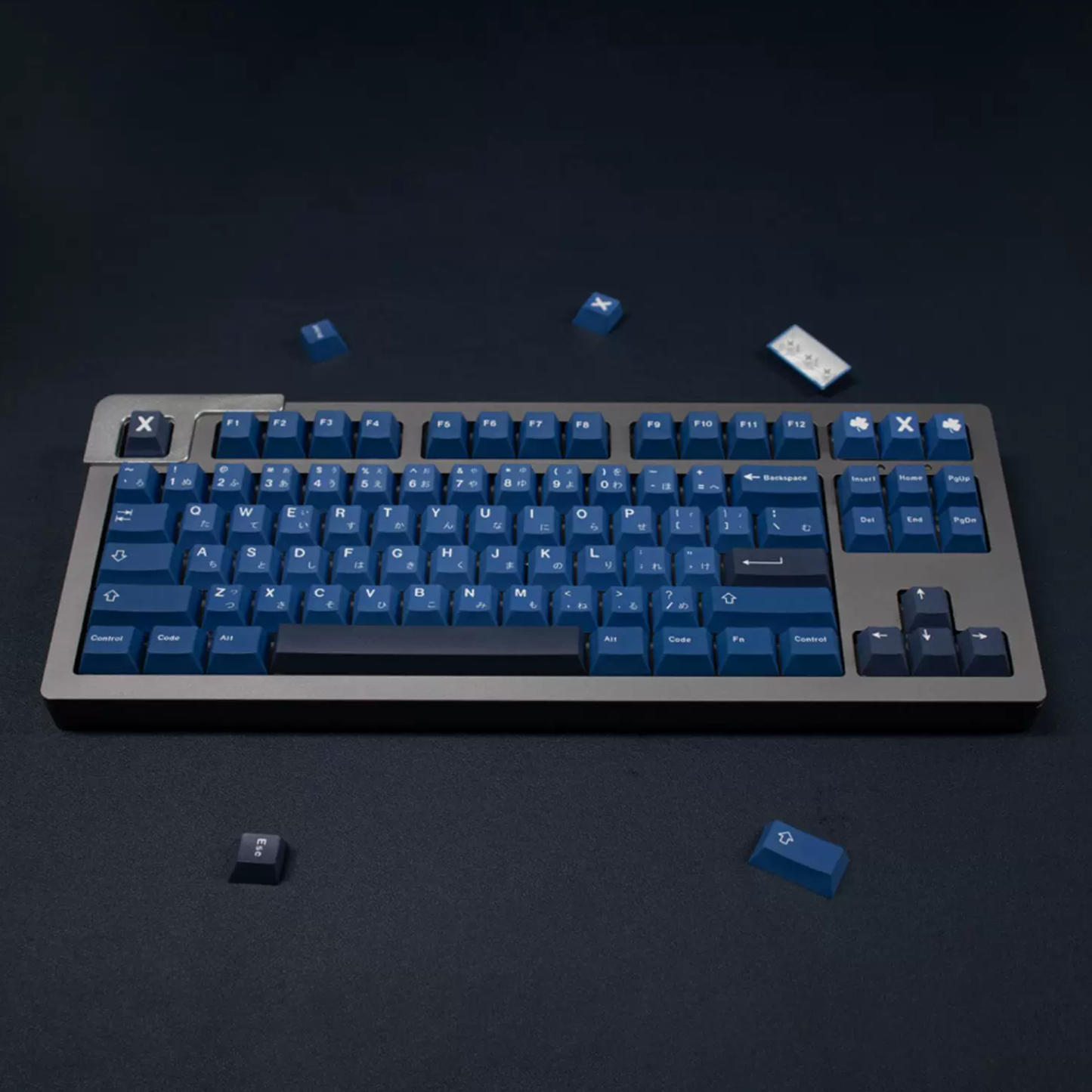 Striker Blue Keycap Set