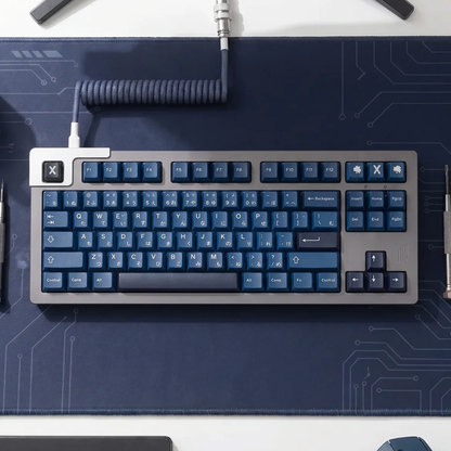 Striker Blue Keycap Set