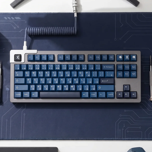 Striker Blue Keycap Set
