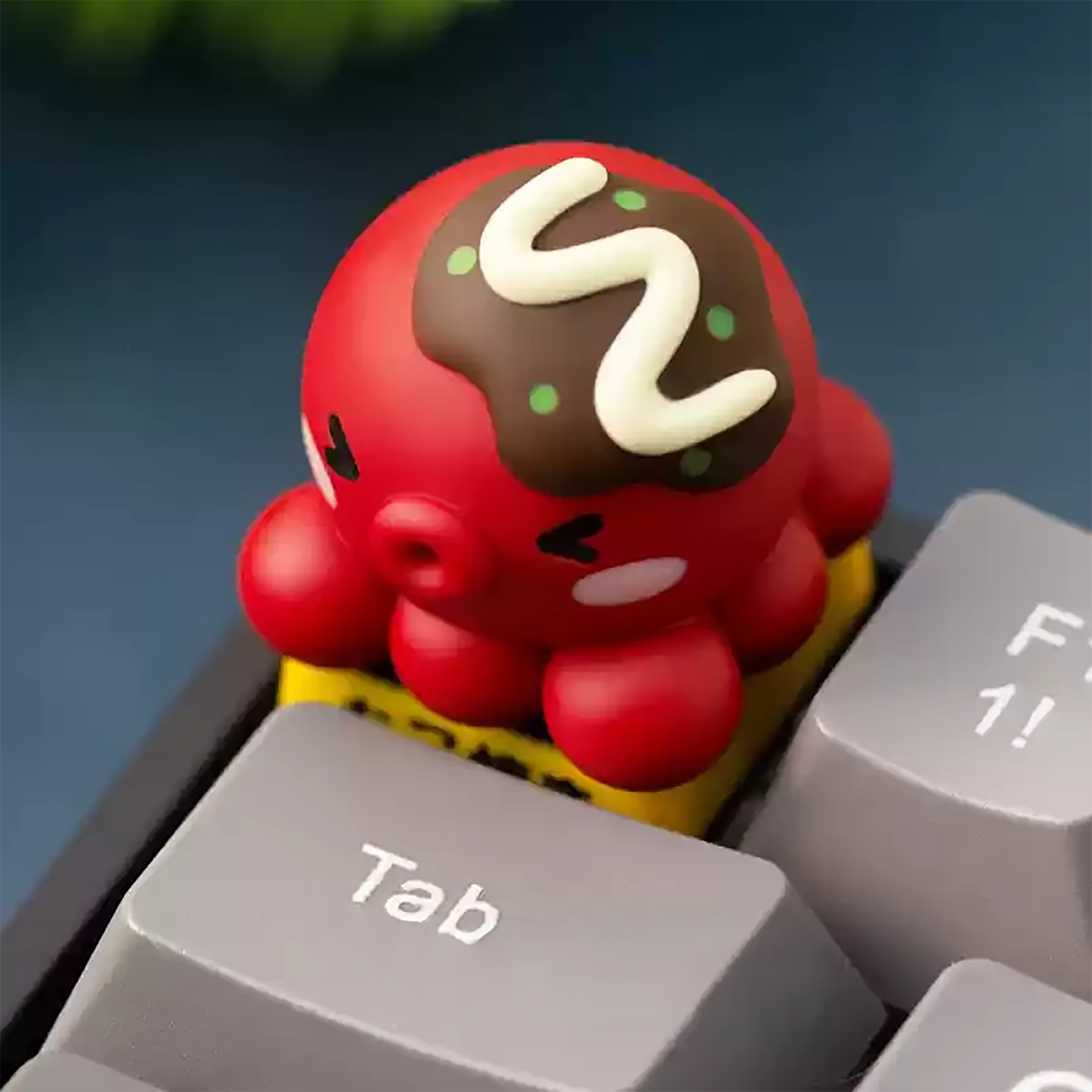 Takoyaki Octopus Ball Keycaps
