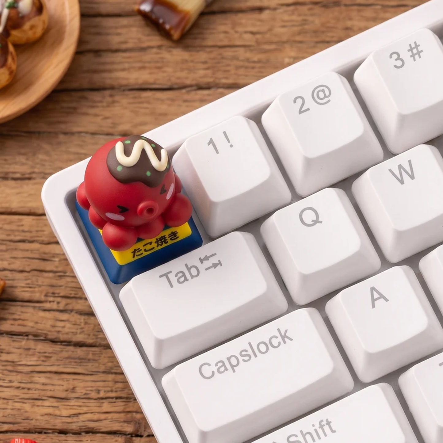 Takoyaki Octopus Ball Keycaps