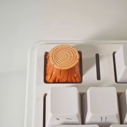 Tree Stump Keycaps