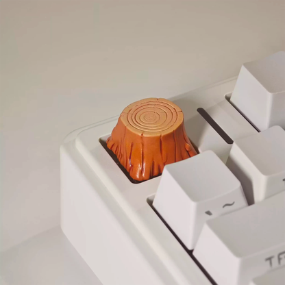 Tree Stump Keycaps
