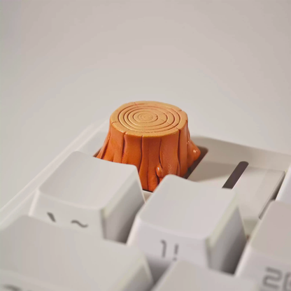 Tree Stump Keycaps
