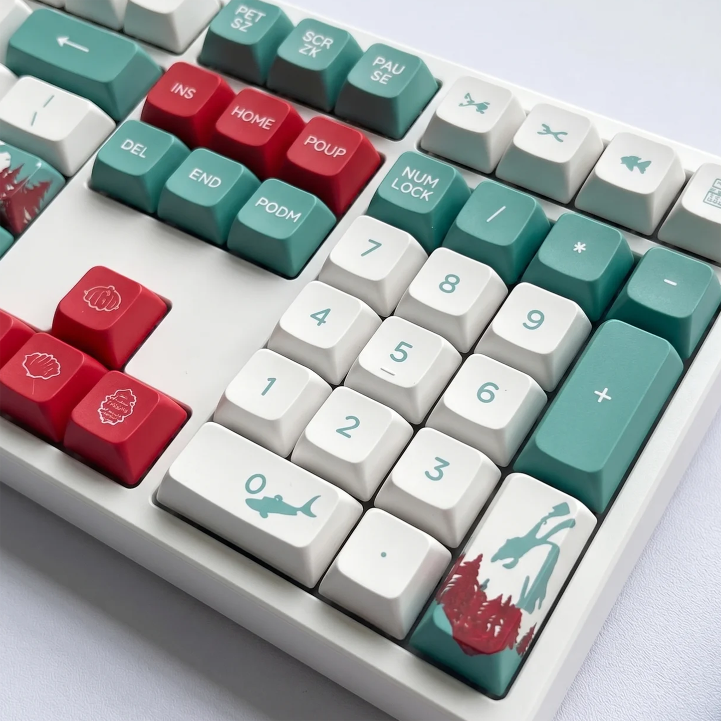 Ukiyo-e Coral Sea Keycap Set