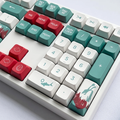 Ukiyo-e Coral Sea Keycap Set