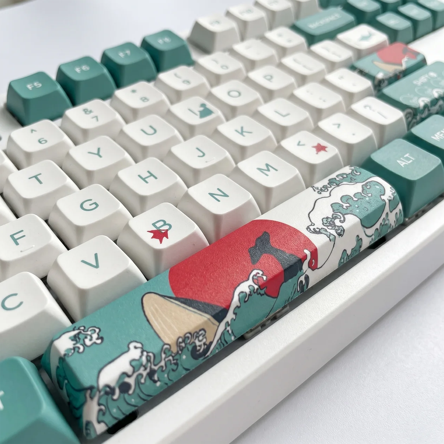 Ukiyo-e Coral Sea Keycap Set