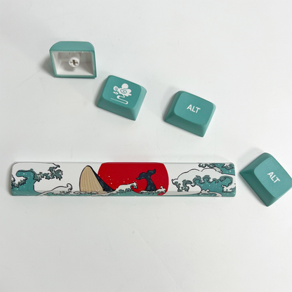 Ukiyo-e Coral Sea Keycap Set