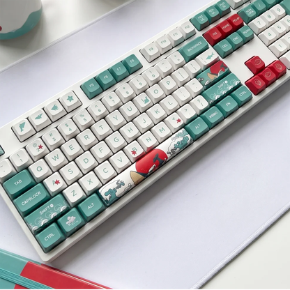 Ukiyo-e Coral Sea Keycap Set