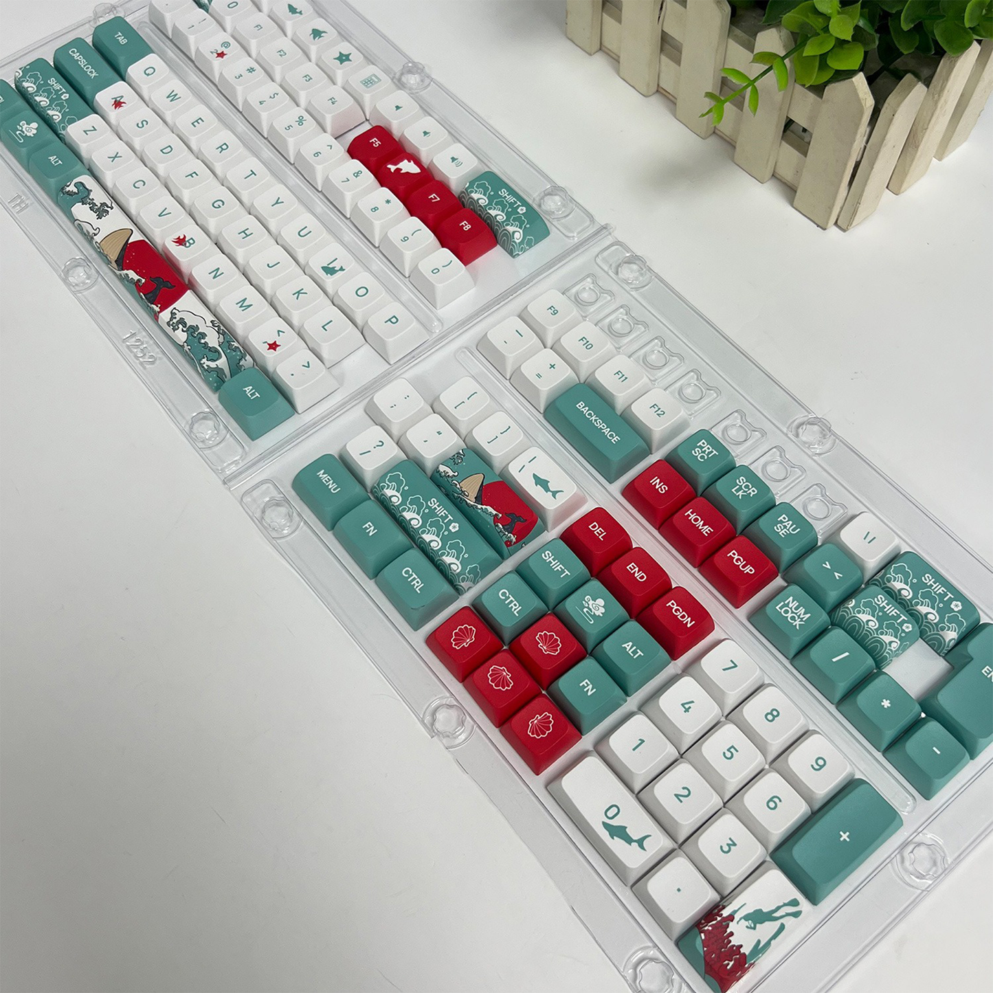 Ukiyo-e Coral Sea Keycap Set