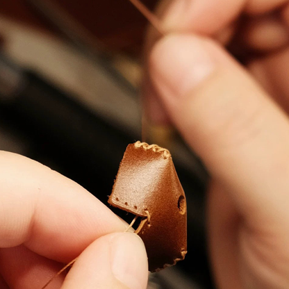 Vintage Leather Motif Artisan Keycaps