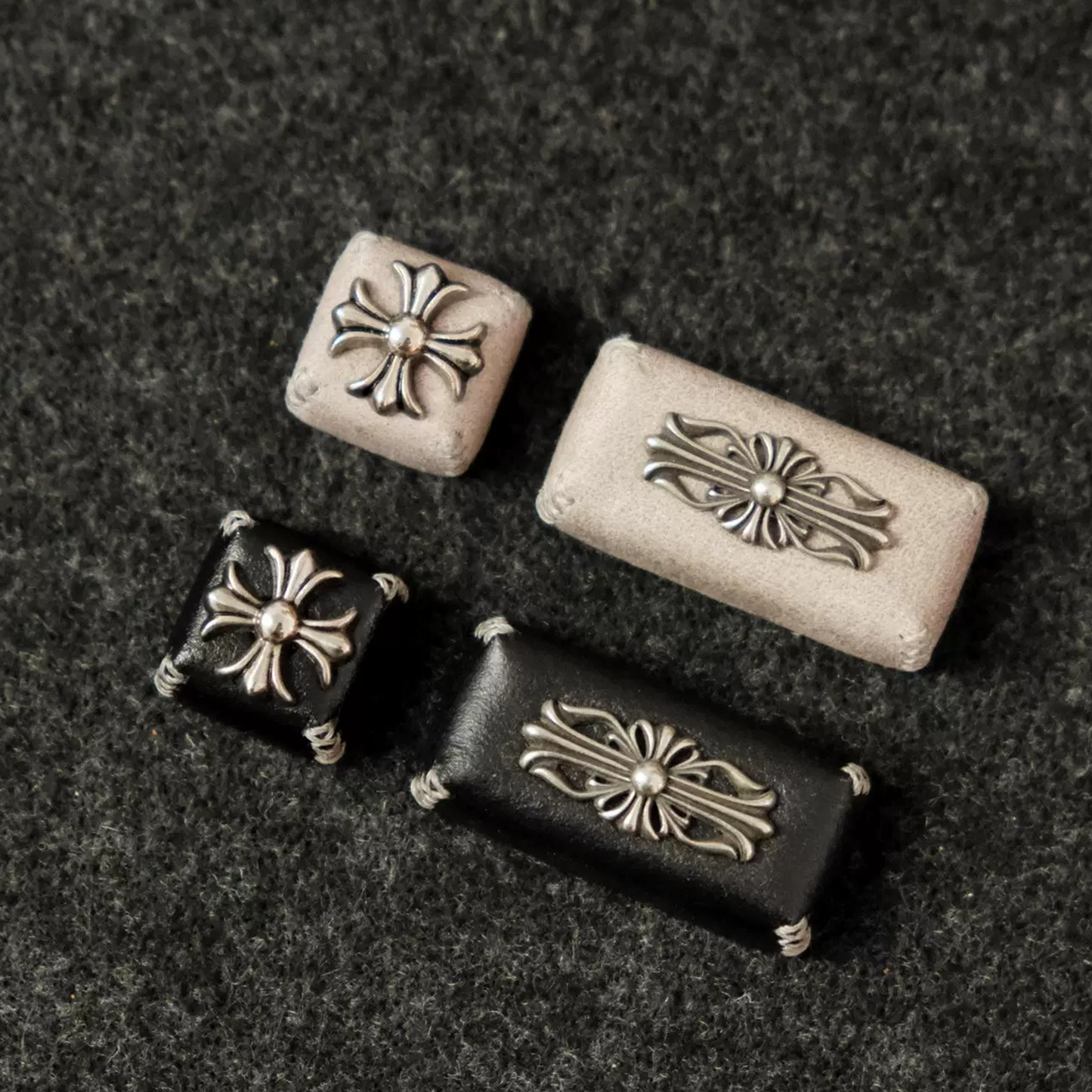 Vintage Leather Motif Artisan Keycaps