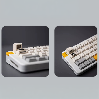 Vintage Macintosh Apple Computer Keycap