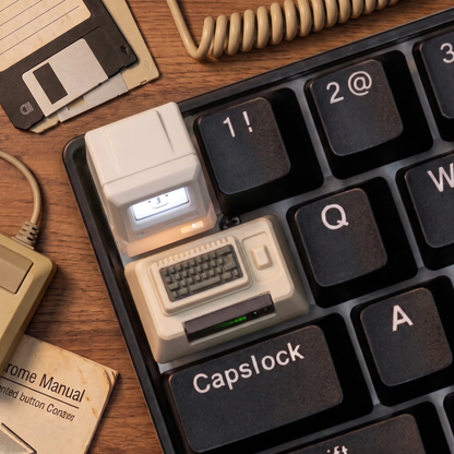 Vintage Macintosh Apple Computer Keycap