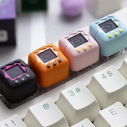 Virtual Digital Pet Pocket Toy Keycaps