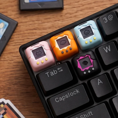 Virtual Digital Pet Pocket Toy Keycaps