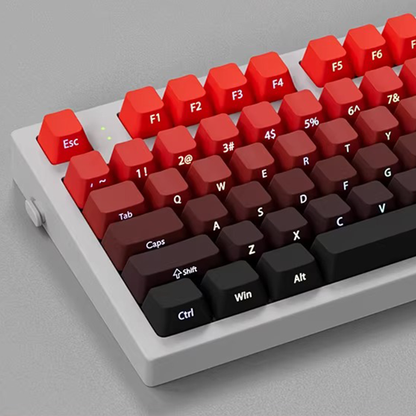 Volcanic Ash Gradient Side Print Keycap Set