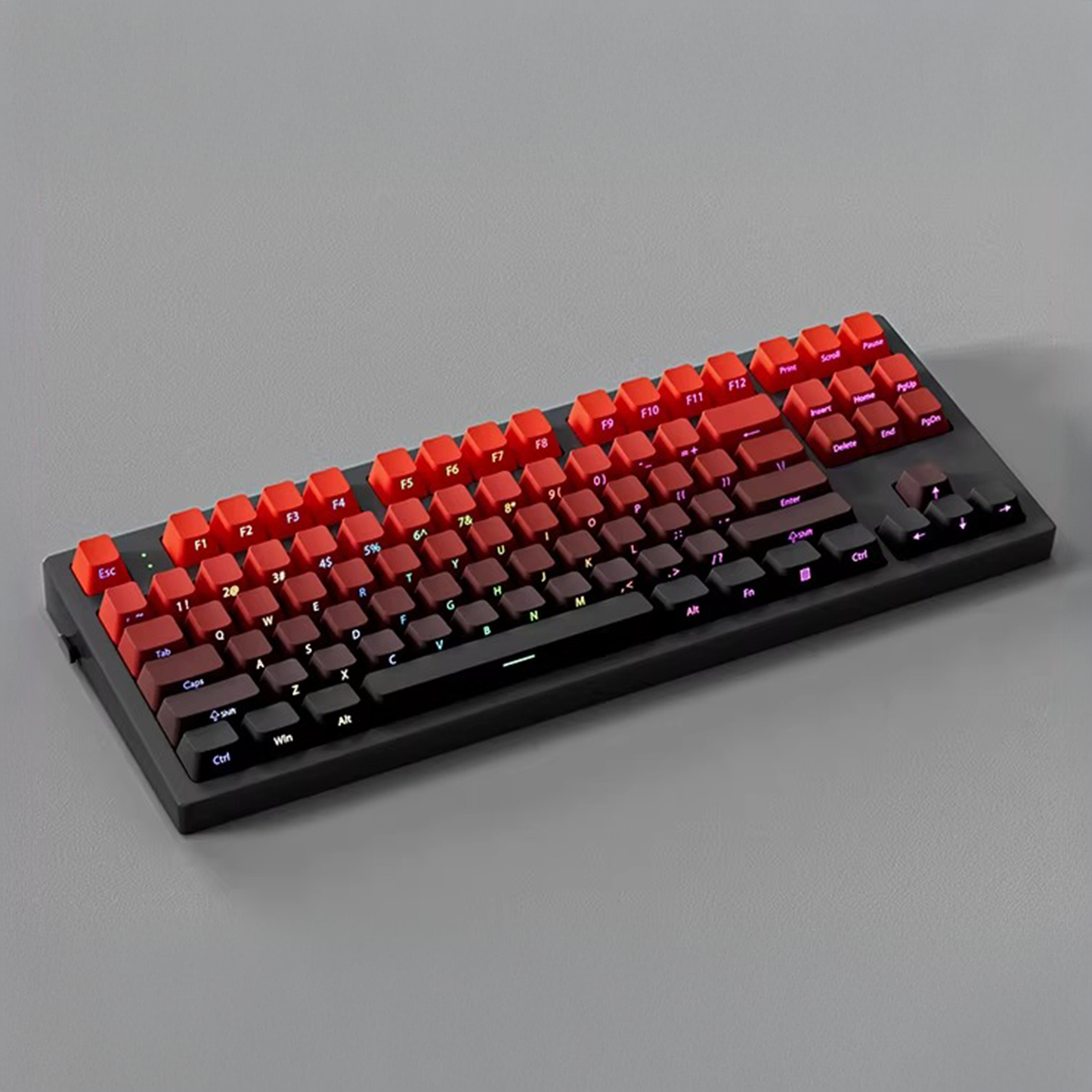 Volcanic Ash Gradient Side Print Keycap Set