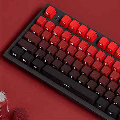 Volcanic Ash Gradient Side Print Keycap Set