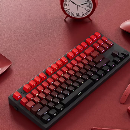 Volcanic Ash Gradient Side Print Keycap Set