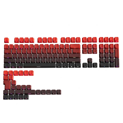Volcanic Ash Gradient Side Print Keycap Set